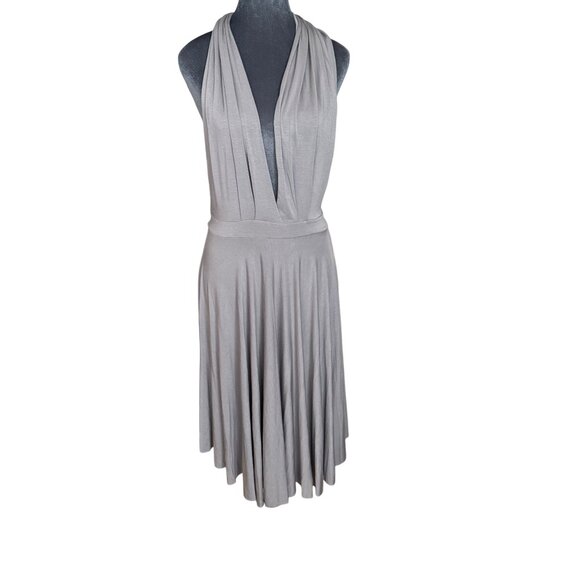 Tart Womens Convertible Modal Dress M Gray - Picture 1 of 6